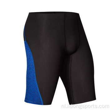 Groothandel heren hoge elasticiteit gym shorts